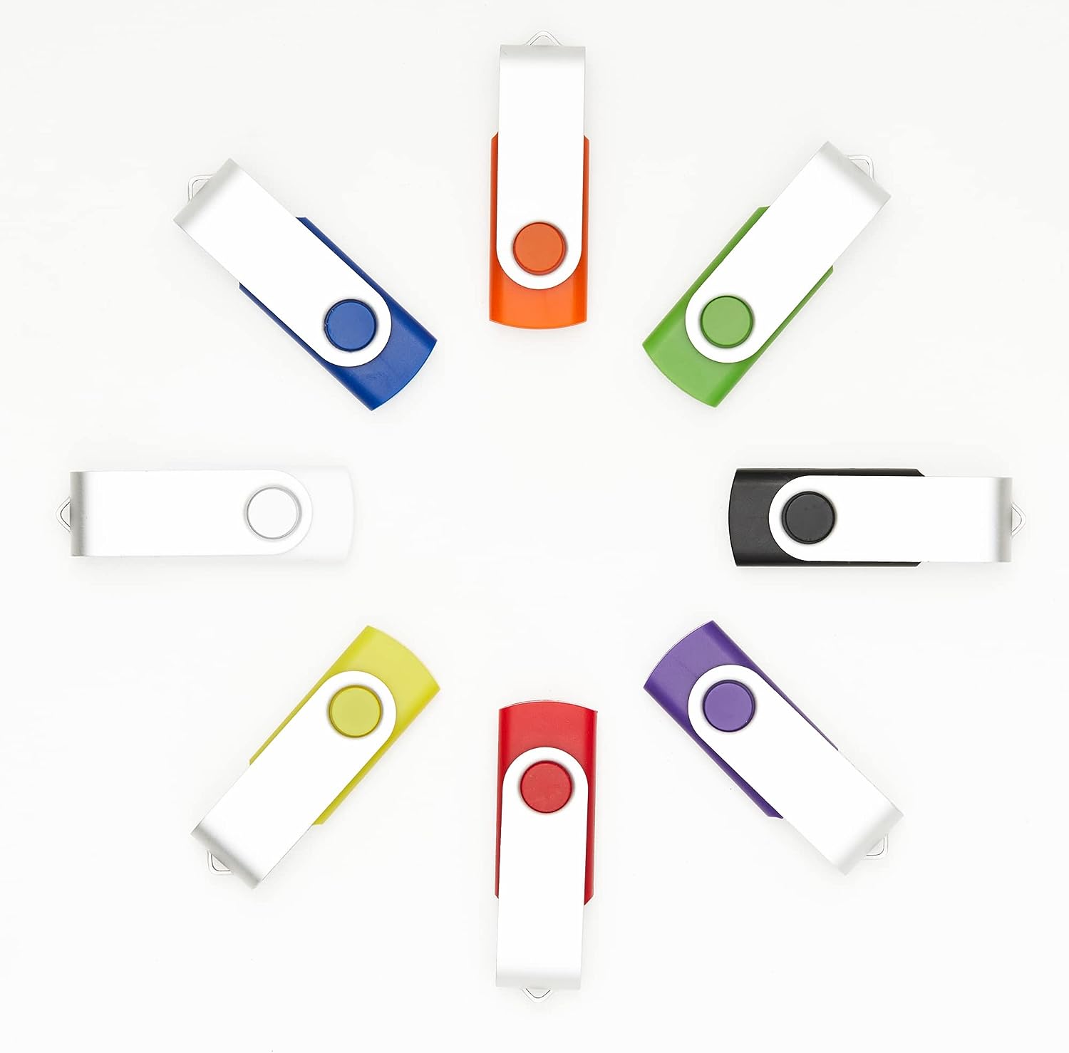 5 Clé USB 2.0 Flash Drive USB Pivotant