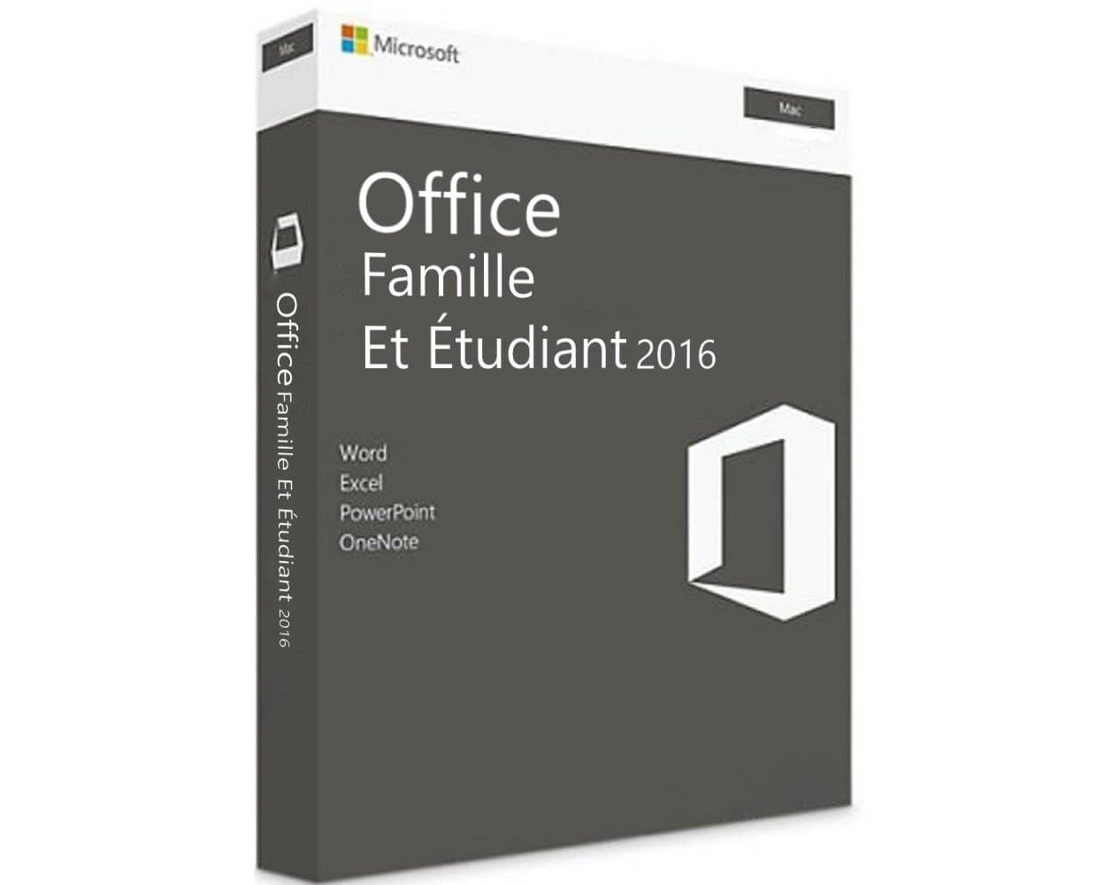 Office 2016 Famille et étudiant pour Mac