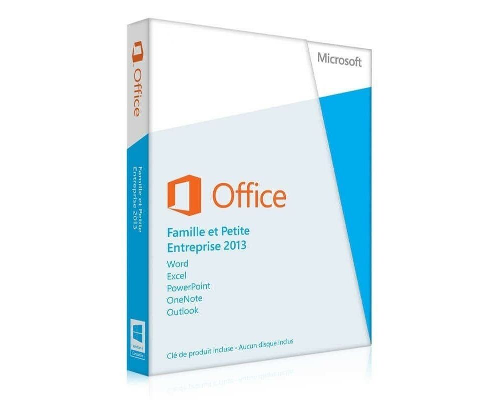 Office 2013 Famille Et Petite Entreprise