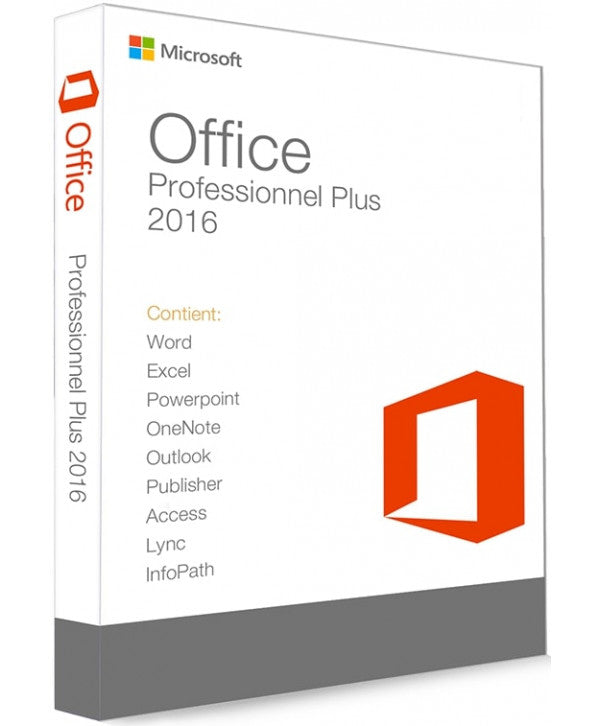 Office Professional plus 2016