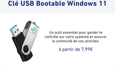 Memoria USB Booteable Windows 11