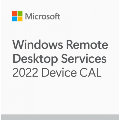 Windows Server 2022 Servicios de Escritorio Remoto (RDS) 50 conexiones de dispositivo