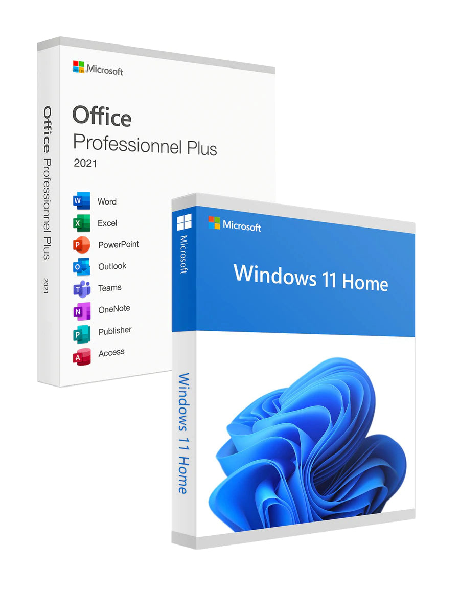 Office 2021 Pro Plus + Windows 11 Famille